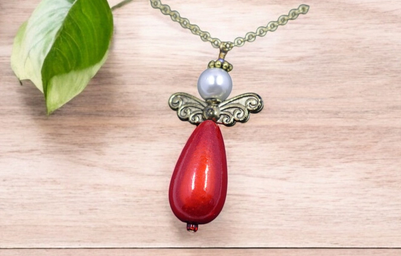 Pearl Angel Pendant