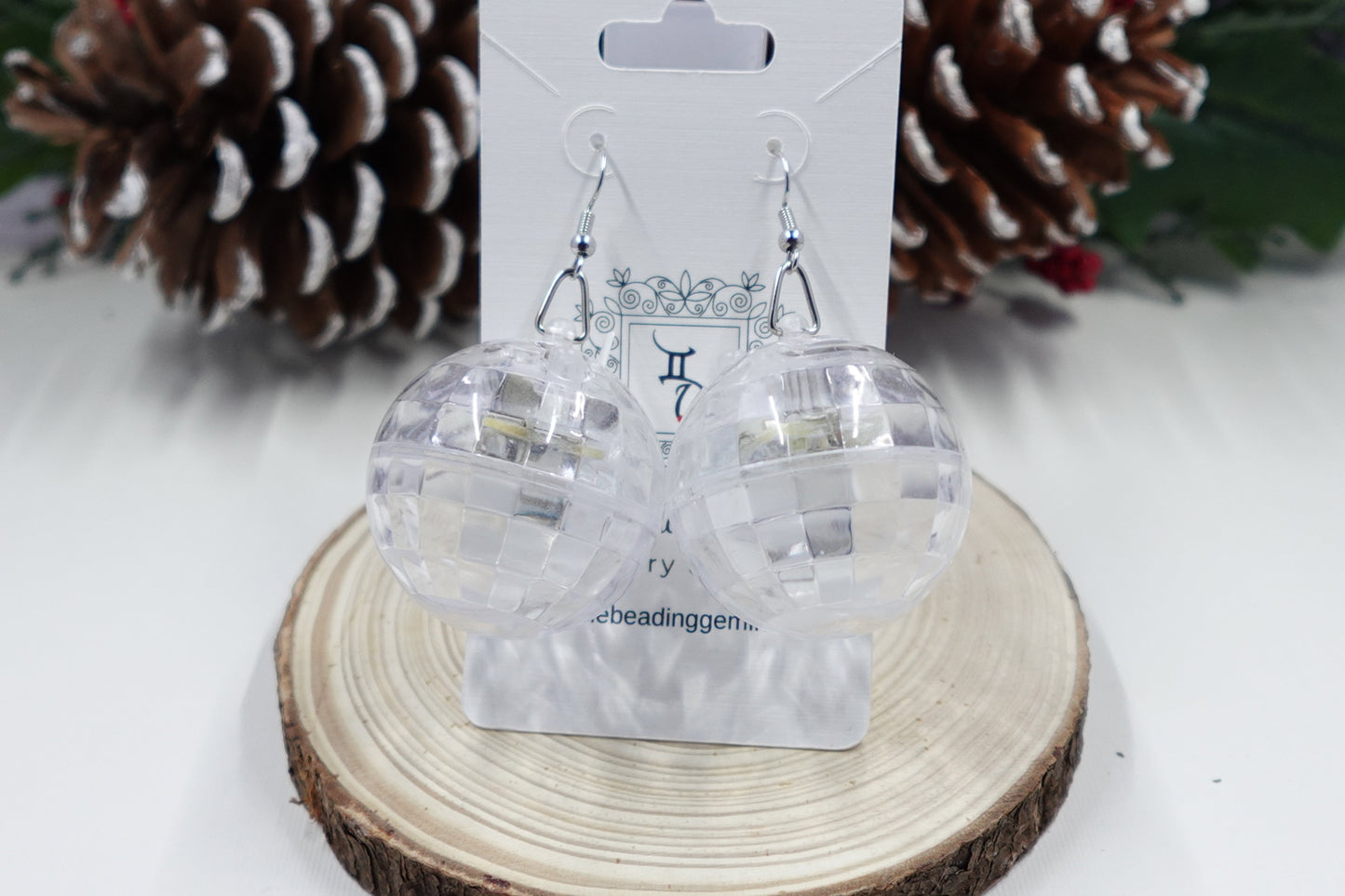 Disco Ball Earrings