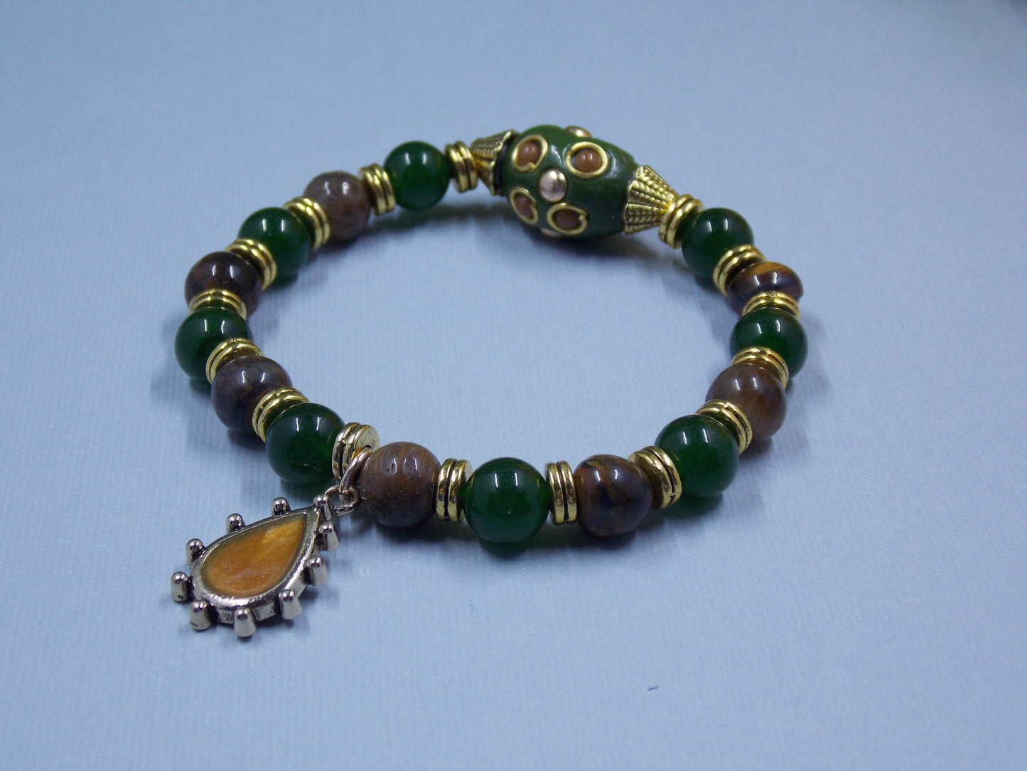 Green and Tiger Eye