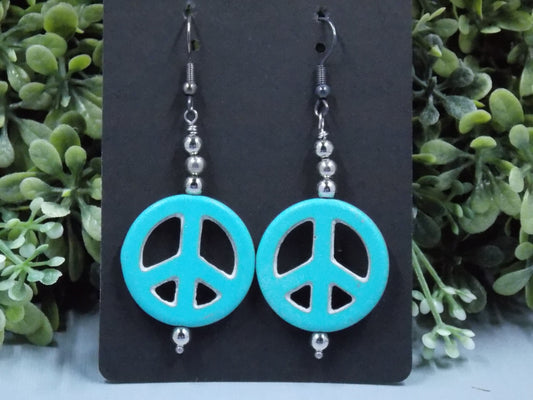 Peace Sign Earrings