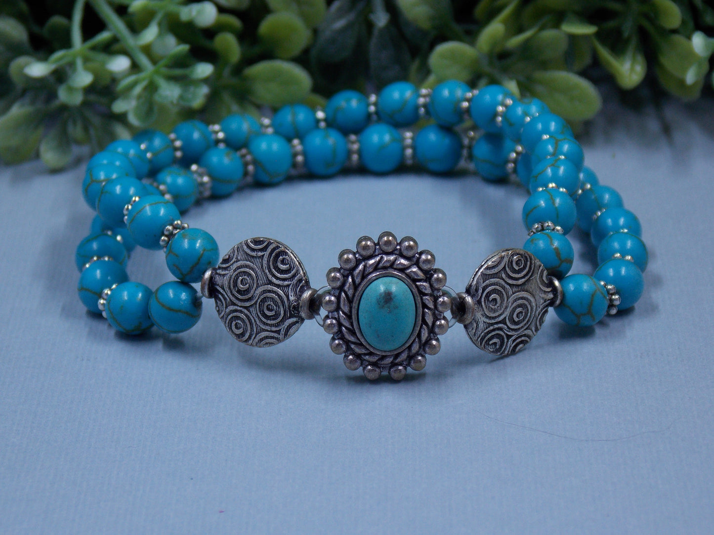 Turquoise Double Strand