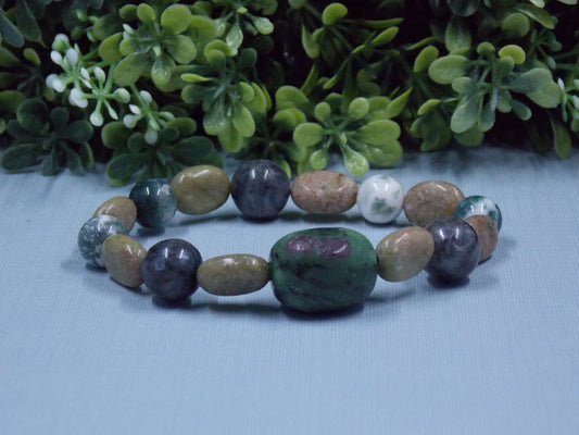 Natural Agate Bracelet